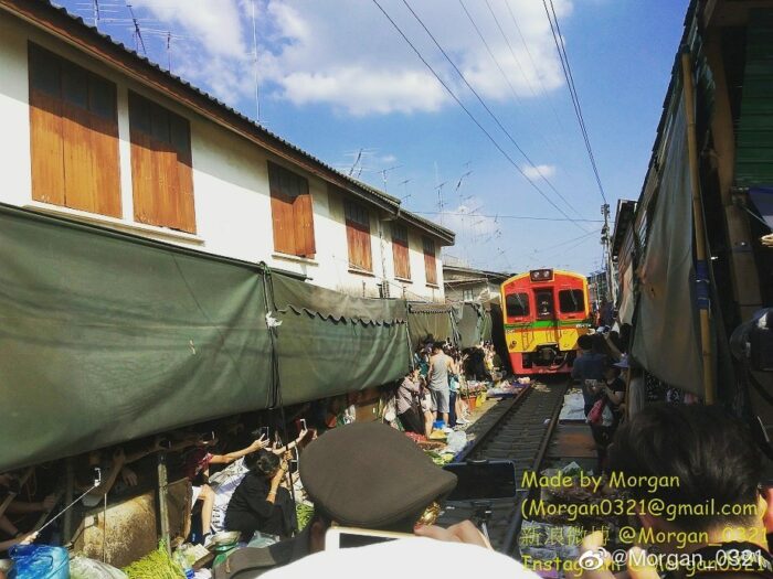 泰國火車集市